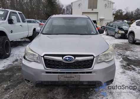 2015 Subaru Forester 2.5I from USA, damaged, VIN JF2SJAAC9FG463440